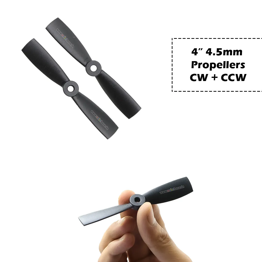 2-Blades 4.5mm Propellers For Drone/Quadcopters CW   CCW (1-Pair)